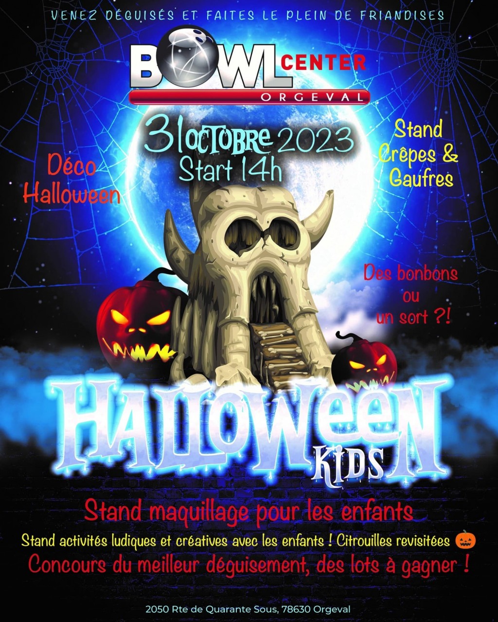Venez passer Halloween au Bowlcenter !!!!